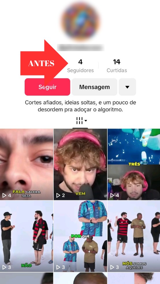 Antes de comprar seguidores brasileiros no TikTok