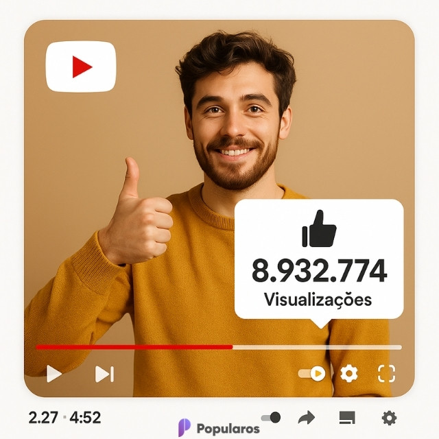 Benefícios de Comprar Visualizações com a Popularos