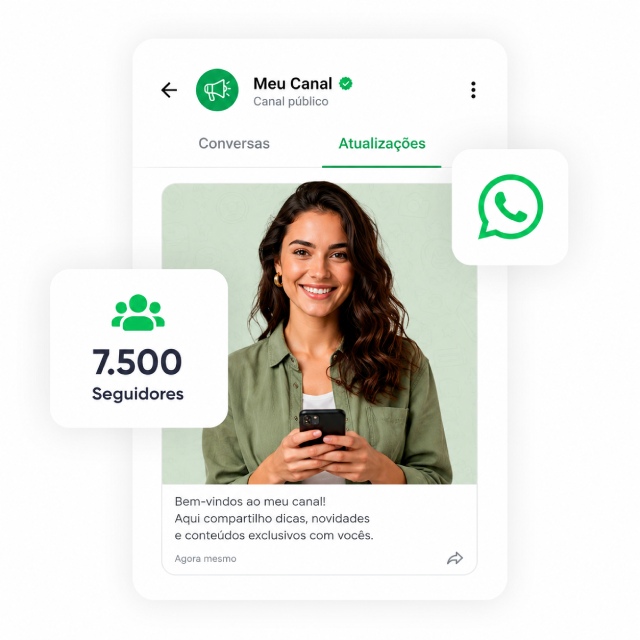 Comprar Seguidores para Canal de WhatsApp
