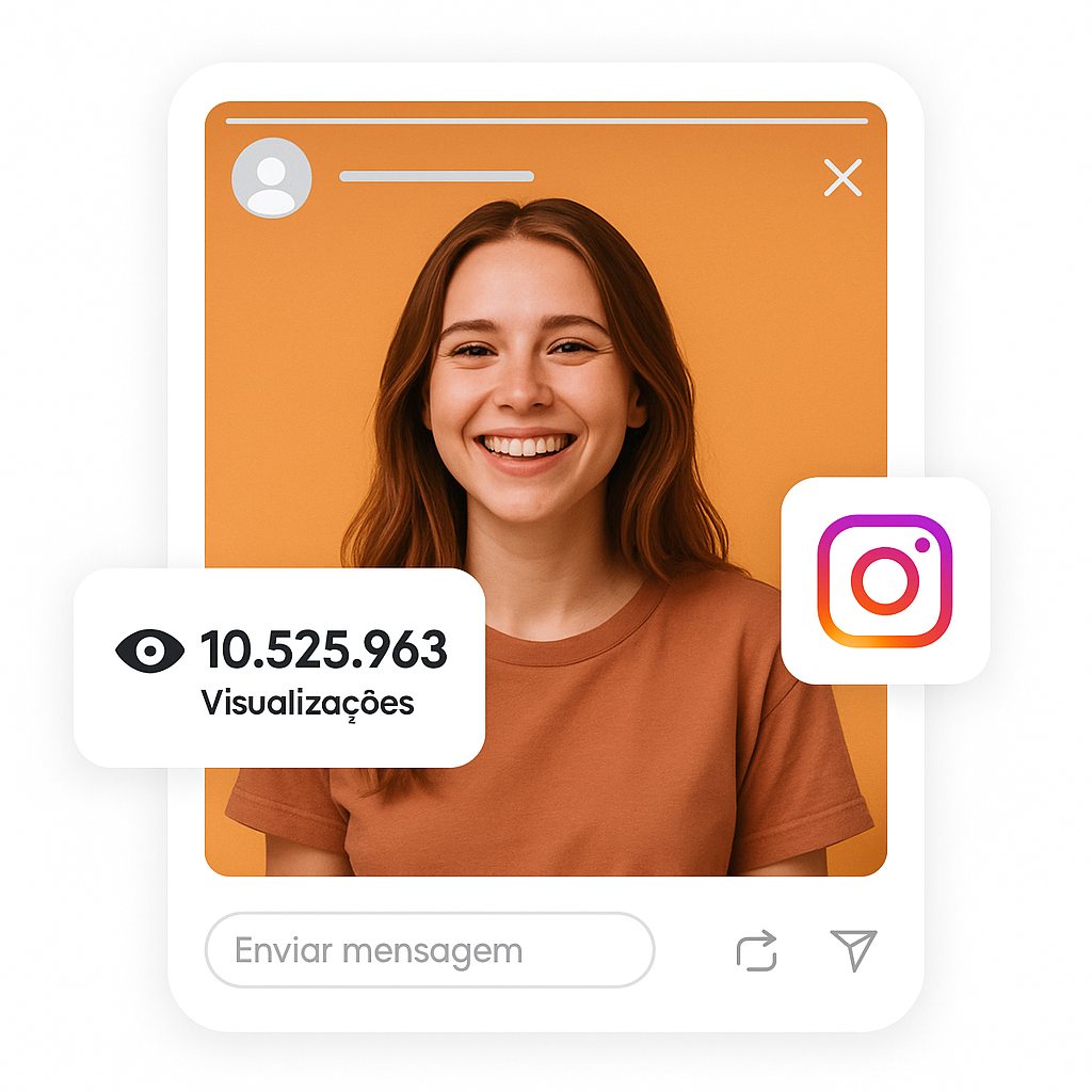 Comprar Visualizações Stories Instagram