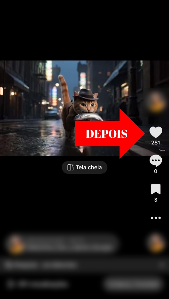 Depois de comprar curtidas brasileiras no TikTok