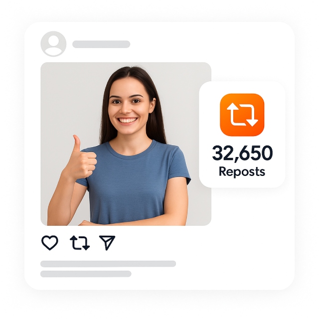Dicas para potencializar o efeito dos reposts