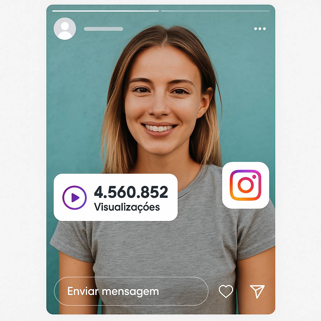 Vantagens de Comprar Visualizações de Stories na Popularos